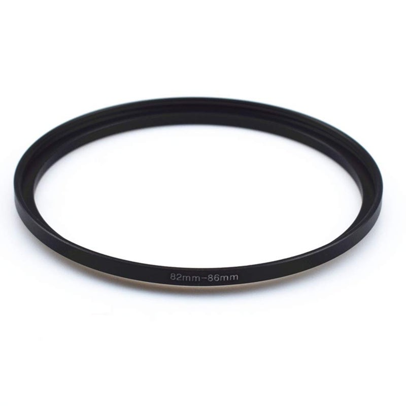 Amopofo 82mm-86mm Metal Ring/82mm to 86mm Step-Up Ring for Filters,Made of CNC Machined with Matte Black Electroplated Finish,Compatible with All 82mm Camera Lenses & 86mm Accessories - Image 5